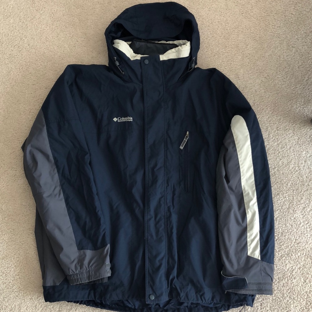 Men’s Columbia winter ski coat
